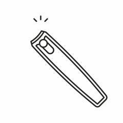 Nail clipper icon