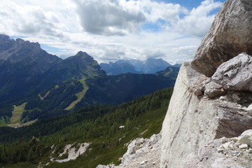 View from Pelmo Peak