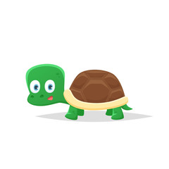 Cartoon turtle vector