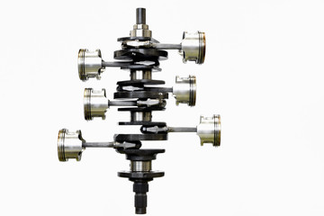 オートバイのクランクシャフト