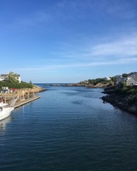 beautiful Perkins Cove in southern Maine