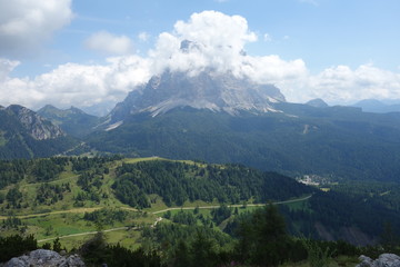 Naklejka premium Szczyt Pelmo