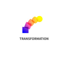 Logo change, transformation