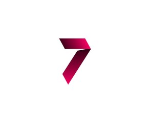 7 number logo