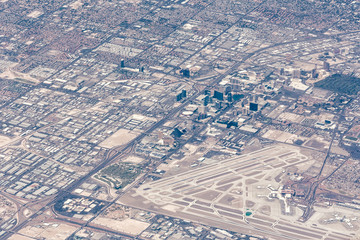 Aerial view of Las Vegas, Nevada