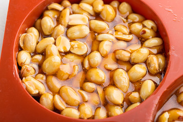 Kozinaki made from peanuts