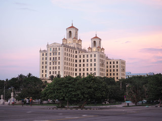 Fototapeta na wymiar Hotel National à La Havane à CUBA