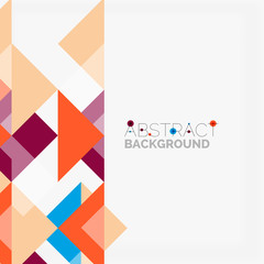 Triangle pattern design background