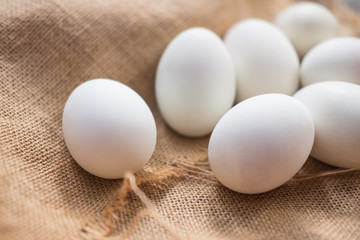 Group of salted duck egg