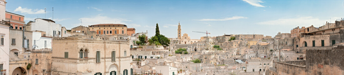 Obraz premium Panorama di Matera
