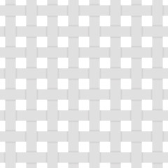 3d seamless pattern. Gray woven fibers