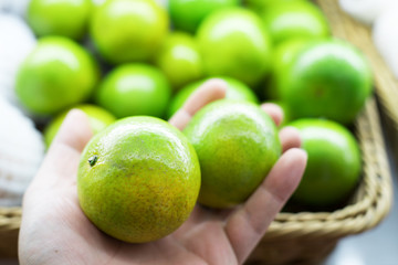 Fresh mandarin oranges texture