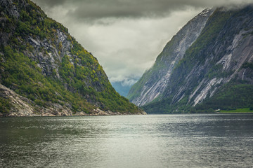 Exposure done in the Ulvik Fjord, Norway