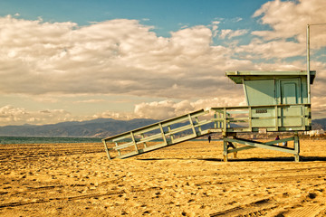 Lifeguard booth