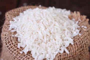 White Rice Cereal Grain Uncooked
