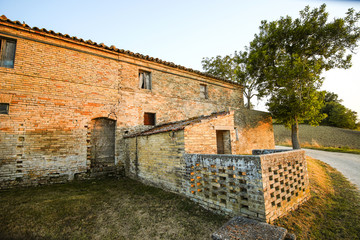 Obraz premium Cascina w Colle San Lorenzo - FM