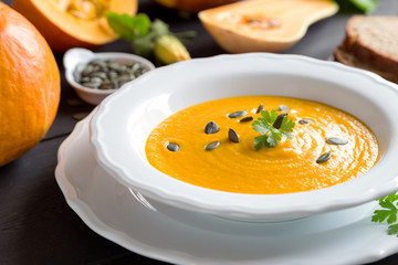 Kürbissuppe
