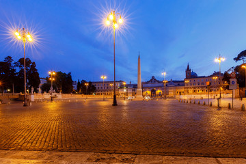 Obraz premium Rome. Piazza del Popolo.