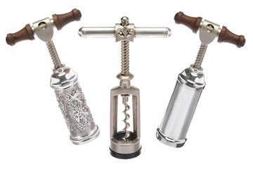 Set of fine corkscrew.
