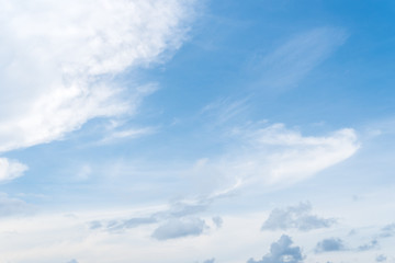 blue sky and cloud