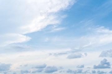 blue sky and cloud