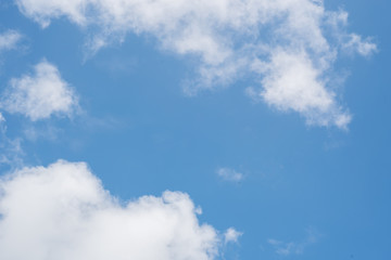 blue sky and cloud