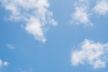 blue sky and cloud