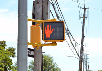 The modern traffic light in the USA