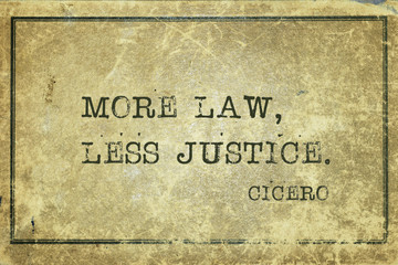 more law Cicero
