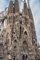 Fototapeta premium Sagrada Familia in Barcelona, Spain