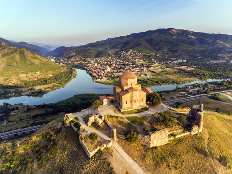 Jvary monastery near Mtskheta, Georgia.