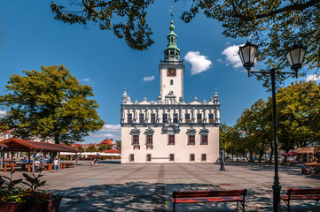 Town Hall in Chelmno (Poland)