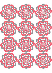 Abstract flowers,vector, background