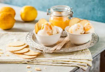 Lemon Curd Ice Cream