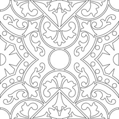 Seamless Colourful Ornament Tiles