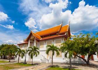 Obraz premium pavilion in Benjamaborphit temple