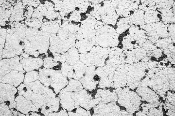 Texture black and white asphalt