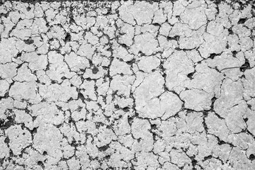 Texture black and white asphalt