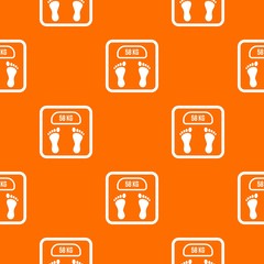 Weight scale pattern seamless