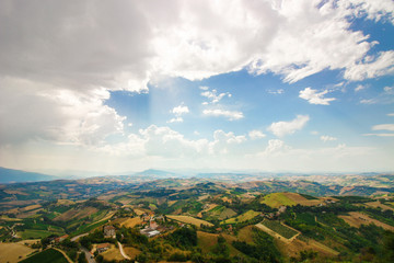 Fototapeta premium Colline da Ripatransone