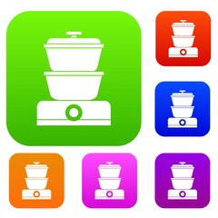 Steamer set collection