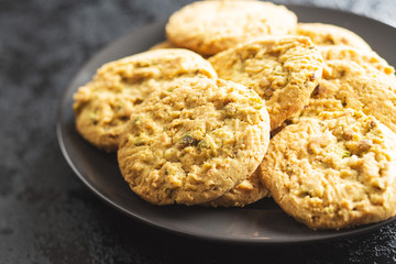 Sweet pistachio cookies.