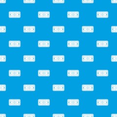 Stadium pattern seamless blue
