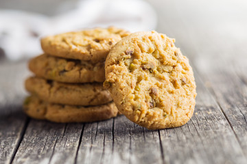 Sweet pistachio cookies.