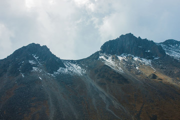 Mountain at Nevado de Toluca Mexico