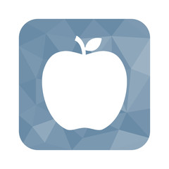 Low Poly Button - Apfel