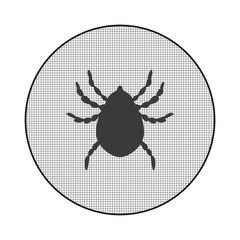Gitter-Icon Zecke