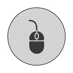 Gitter-Icon Computermaus