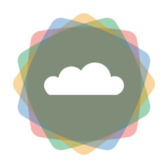 App Icon farbig Wolke