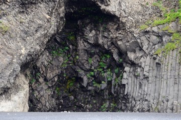 Fototapeta premium Halsanefshellir Cave, Reynisfjara, Iceland